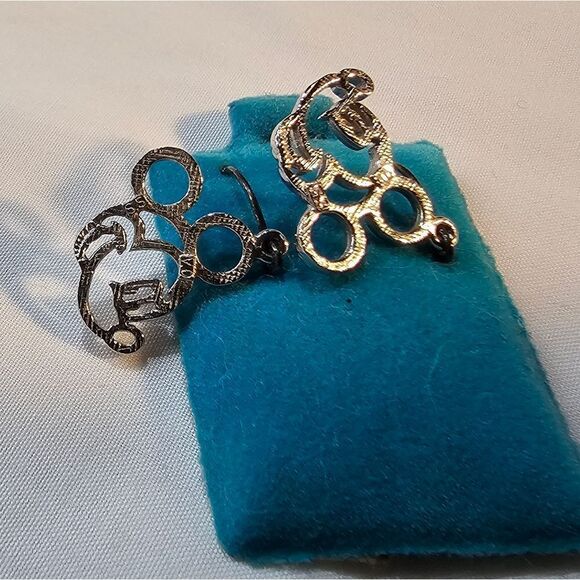 Mickey Mouse Stainless Steel Dangle Earrings - Picture 4 of 5